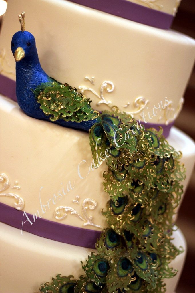 Bride Devastated By Peacock Cake That Looked Like 